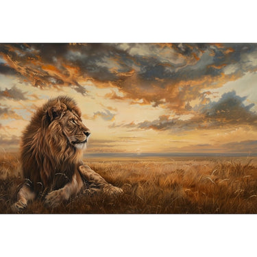 Lion Canvas Wall Art